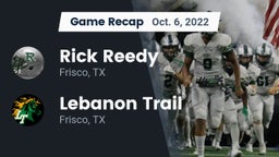 Recap: Rick Reedy  vs. Lebanon Trail  2022