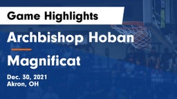 Archbishop Hoban  vs Magnificat  Game Highlights - Dec. 30, 2021