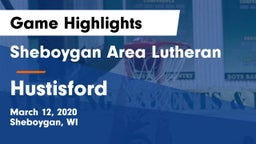 Sheboygan Area Lutheran  vs Hustisford  Game Highlights - March 12, 2020