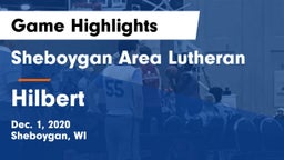 Sheboygan Area Lutheran  vs Hilbert  Game Highlights - Dec. 1, 2020