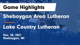 Sheboygan Area Lutheran  vs Lake Country Lutheran  Game Highlights - Dec. 28, 2021