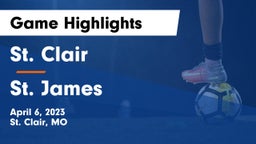 St. Clair  vs St. James  Game Highlights - April 6, 2023