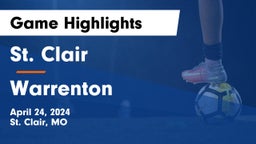 St. Clair  vs Warrenton  Game Highlights - April 24, 2024