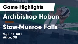 Archbishop Hoban  vs Stow-Munroe Falls  Game Highlights - Sept. 11, 2021