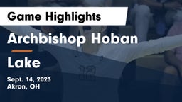 Archbishop Hoban  vs Lake  Game Highlights - Sept. 14, 2023