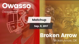 Matchup: Owasso  vs. Broken Arrow  2017