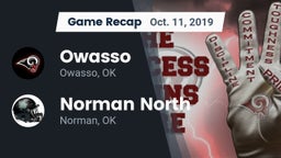 Recap: Owasso  vs. Norman North  2019