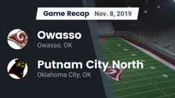 Recap: Owasso  vs. Putnam City North  2019