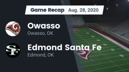 Recap: Owasso  vs. Edmond Santa Fe 2020