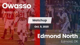 Matchup: Owasso  vs. Edmond North  2020