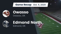 Recap: Owasso  vs. Edmond North  2020