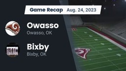 Recap: Owasso  vs. Bixby  2023