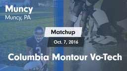 Matchup: Muncy  vs. Columbia Montour Vo-Tech 2016