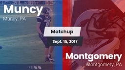 Matchup: Muncy  vs. Montgomery  2017