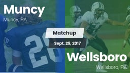 Matchup: Muncy  vs. Wellsboro  2017