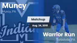 Matchup: Muncy  vs. Warrior Run  2018