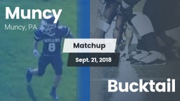 Matchup: Muncy  vs. Bucktail 2018