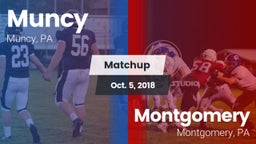 Matchup: Muncy  vs. Montgomery  2018