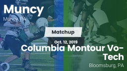Matchup: Muncy  vs. Columbia Montour Vo-Tech  2019