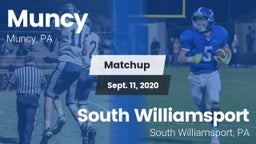 Matchup: Muncy  vs. South Williamsport  2020