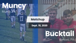 Matchup: Muncy  vs. Bucktail  2020