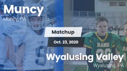 Matchup: Muncy  vs. Wyalusing Valley  2020
