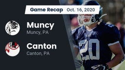 Recap: Muncy  vs. Canton  2020