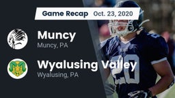 Recap: Muncy  vs. Wyalusing Valley  2020