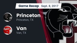 Recap: Princeton  vs. Van  2017