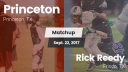 Matchup: Princeton High vs. Rick Reedy  2017