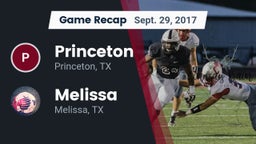 Recap: Princeton  vs. Melissa  2017