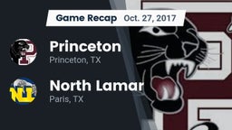 Recap: Princeton  vs. North Lamar  2017