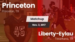 Matchup: Princeton High vs. Liberty-Eylau  2017