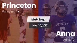 Matchup: Princeton High vs. Anna  2017