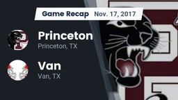Recap: Princeton  vs. Van  2017