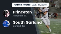 Recap: Princeton  vs. South Garland  2018