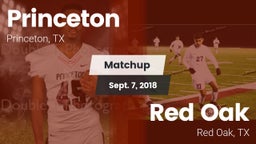 Matchup: Princeton High vs. Red Oak  2018