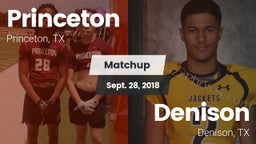 Matchup: Princeton High vs. Denison  2018