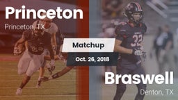 Matchup: Princeton High vs. Braswell  2018