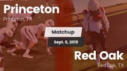 Matchup: Princeton High vs. Red Oak  2019