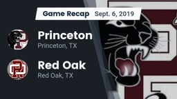 Recap: Princeton  vs. Red Oak  2019