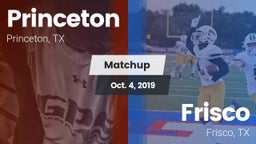 Matchup: Princeton High vs. Frisco  2019