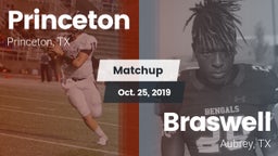 Matchup: Princeton High vs. Braswell  2019