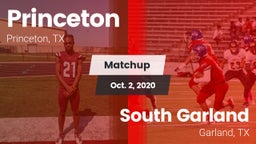 Matchup: Princeton High vs. South Garland  2020