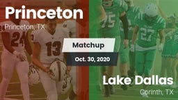 Matchup: Princeton High vs. Lake Dallas  2020