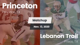 Matchup: Princeton High vs. Lebanon Trail  2020