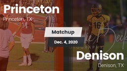 Matchup: Princeton High vs. Denison  2020