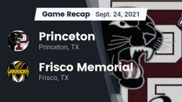 Recap: Princeton  vs. Frisco Memorial  2021
