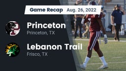 Recap: Princeton  vs. Lebanon Trail  2022