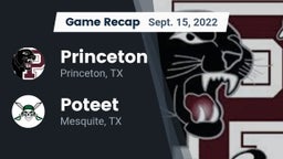 Recap: Princeton  vs. Poteet  2022